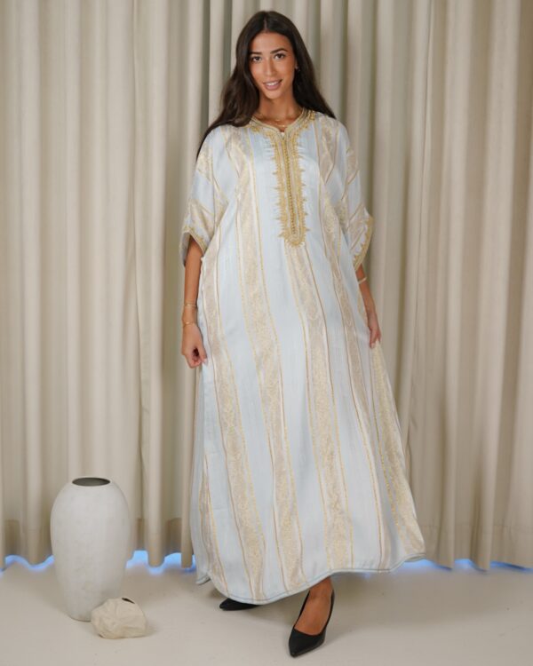 Light Blue Caftan - Image 5
