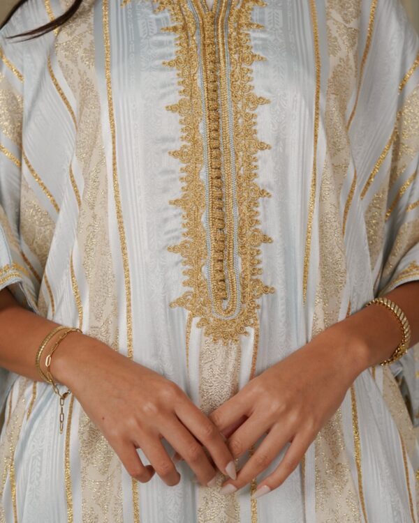 Light Blue Caftan - Image 3