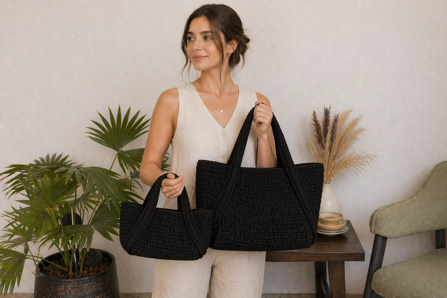 Maria Crochet Bag small