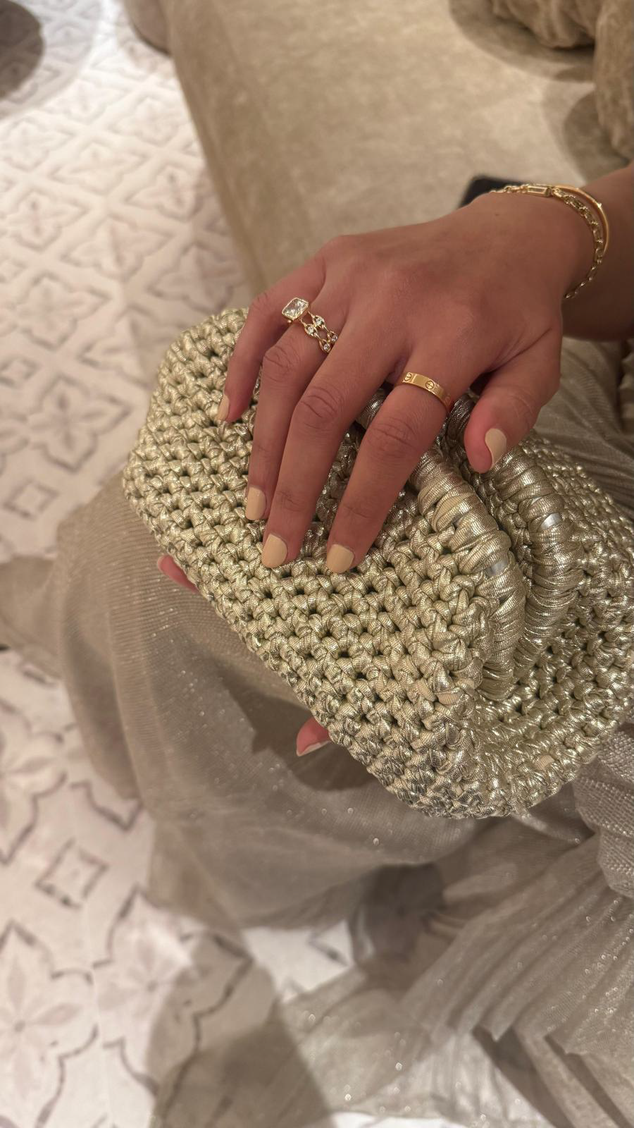 Elegant Crochet Clutch - Image 2