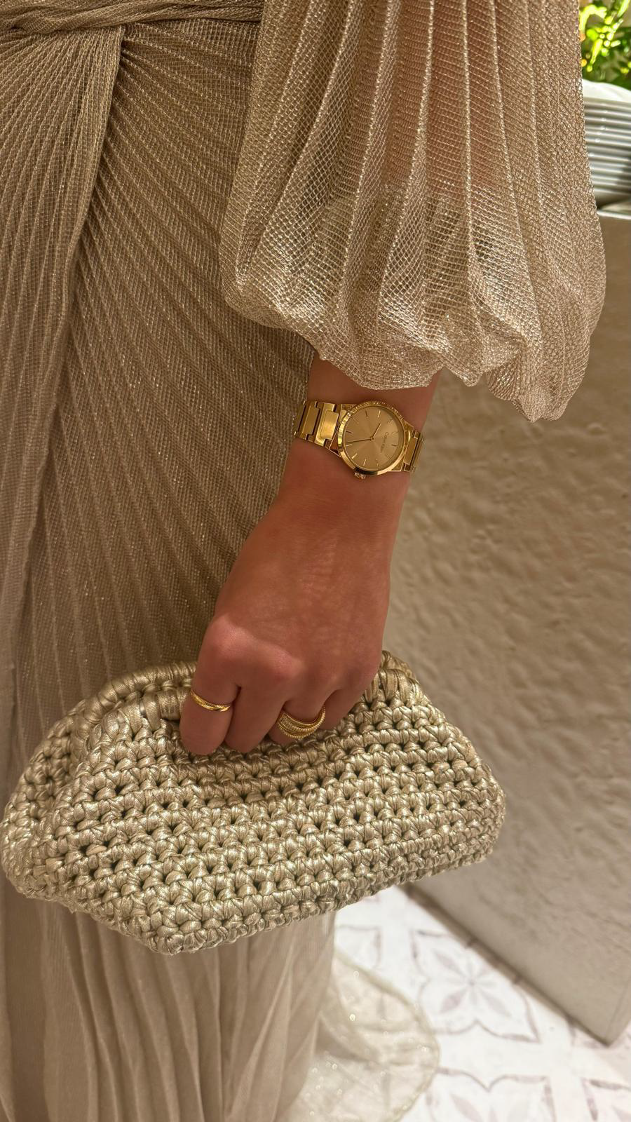 Elegant Crochet Clutch - Image 3