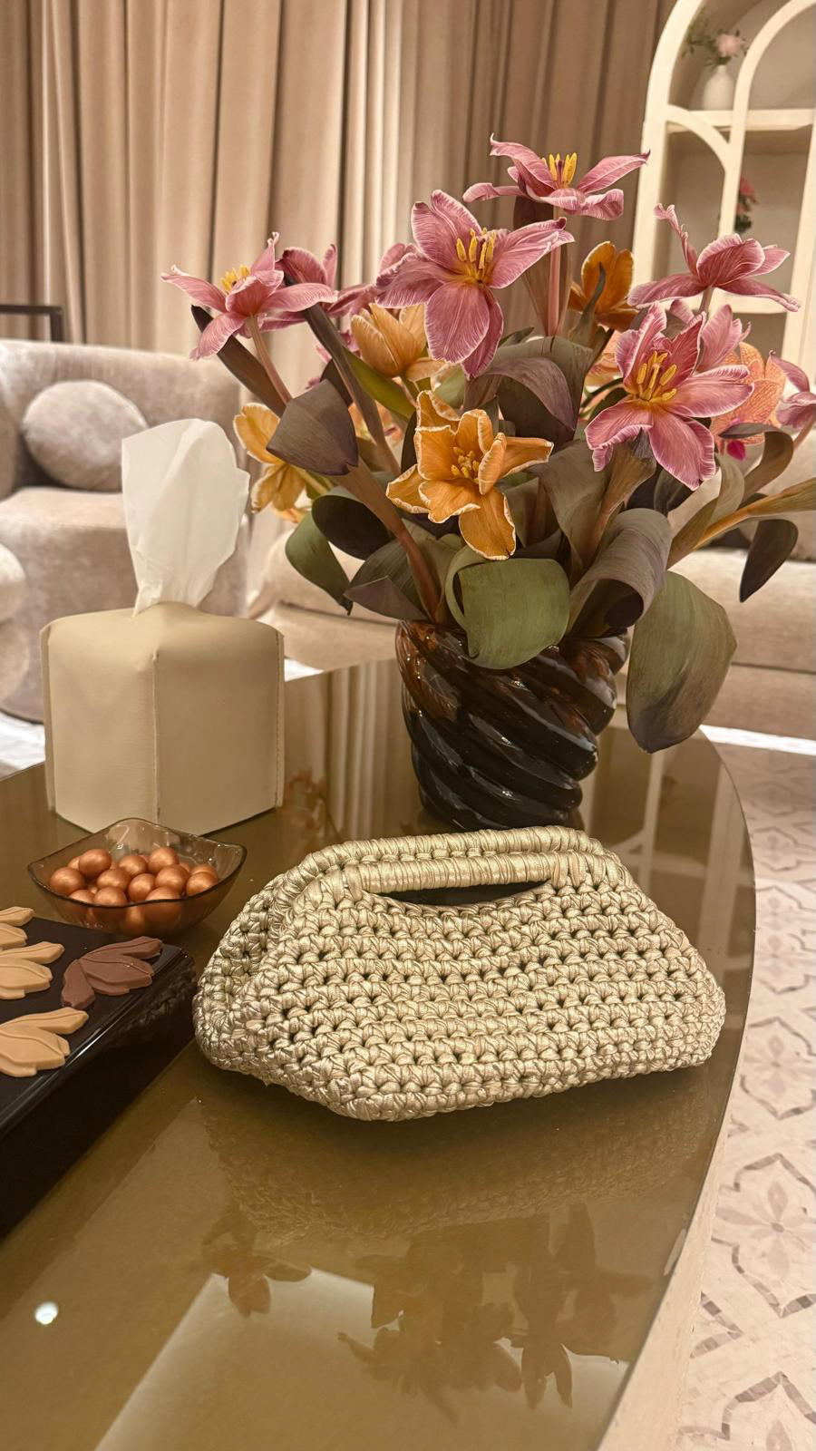 Elegant Crochet Clutch