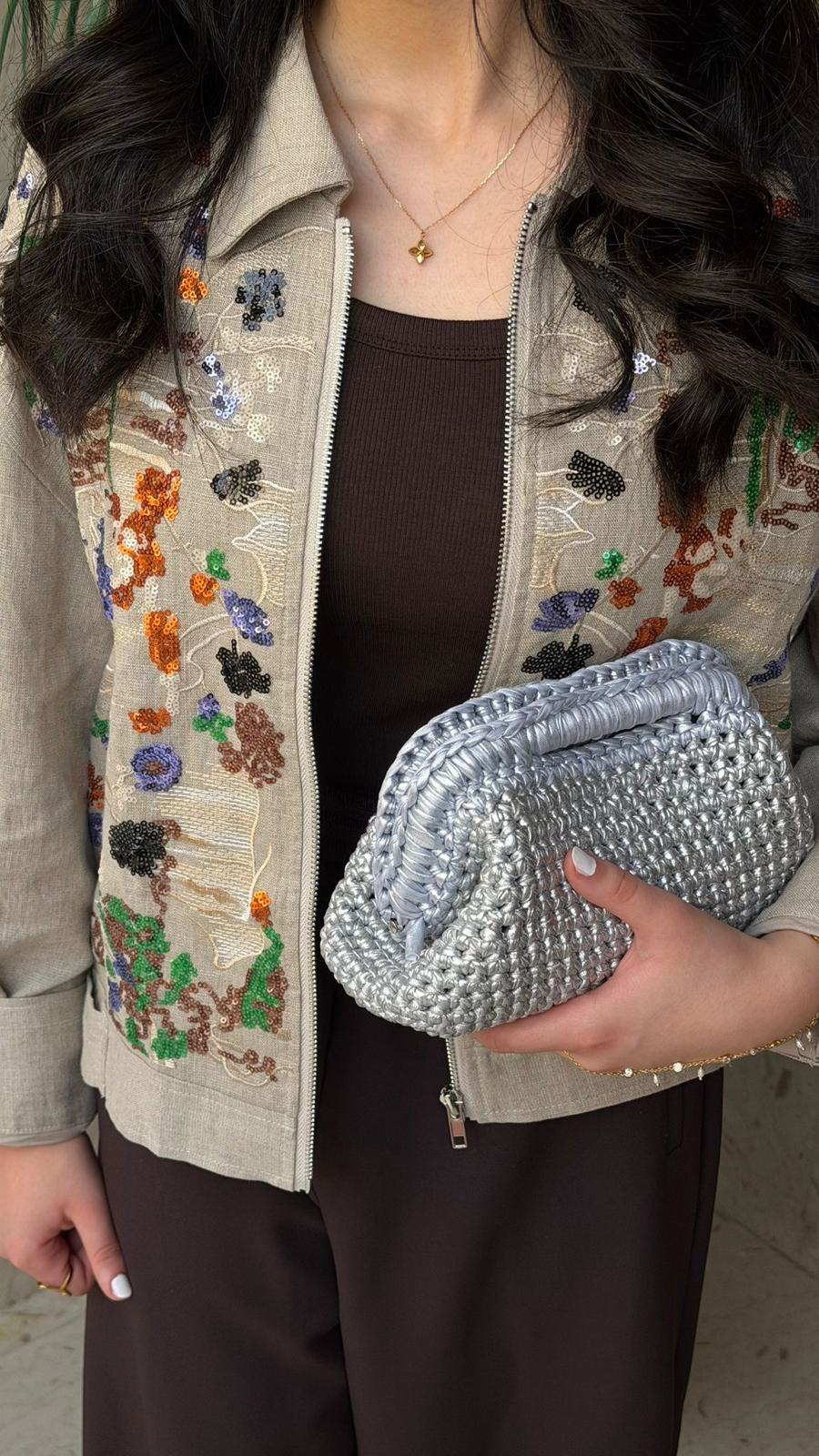 Elegant Crochet Clutch - Image 7
