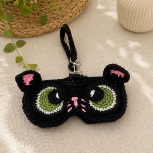 Handmade Crochet Glasses Holder