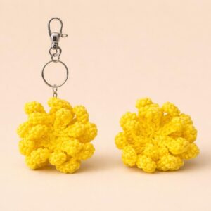 Handmade Crochet Arfaj Bag Charm