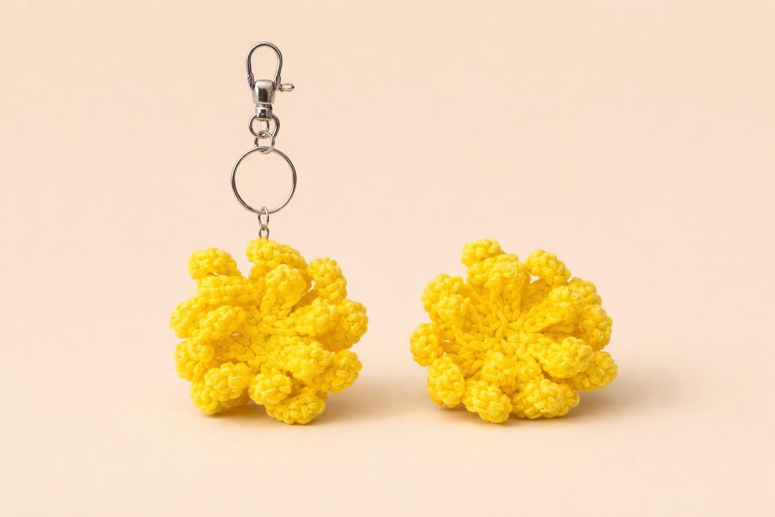 Handmade Crochet Arfaj Bag Charm