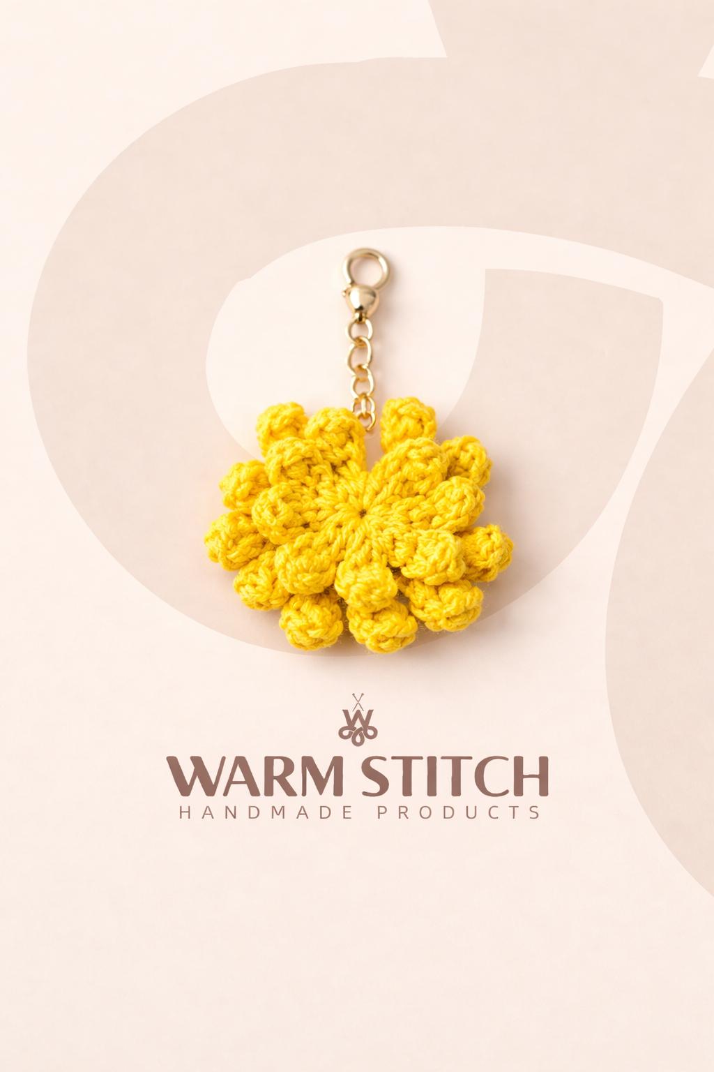Handmade Crochet Arfaj Bag Charm - Image 2