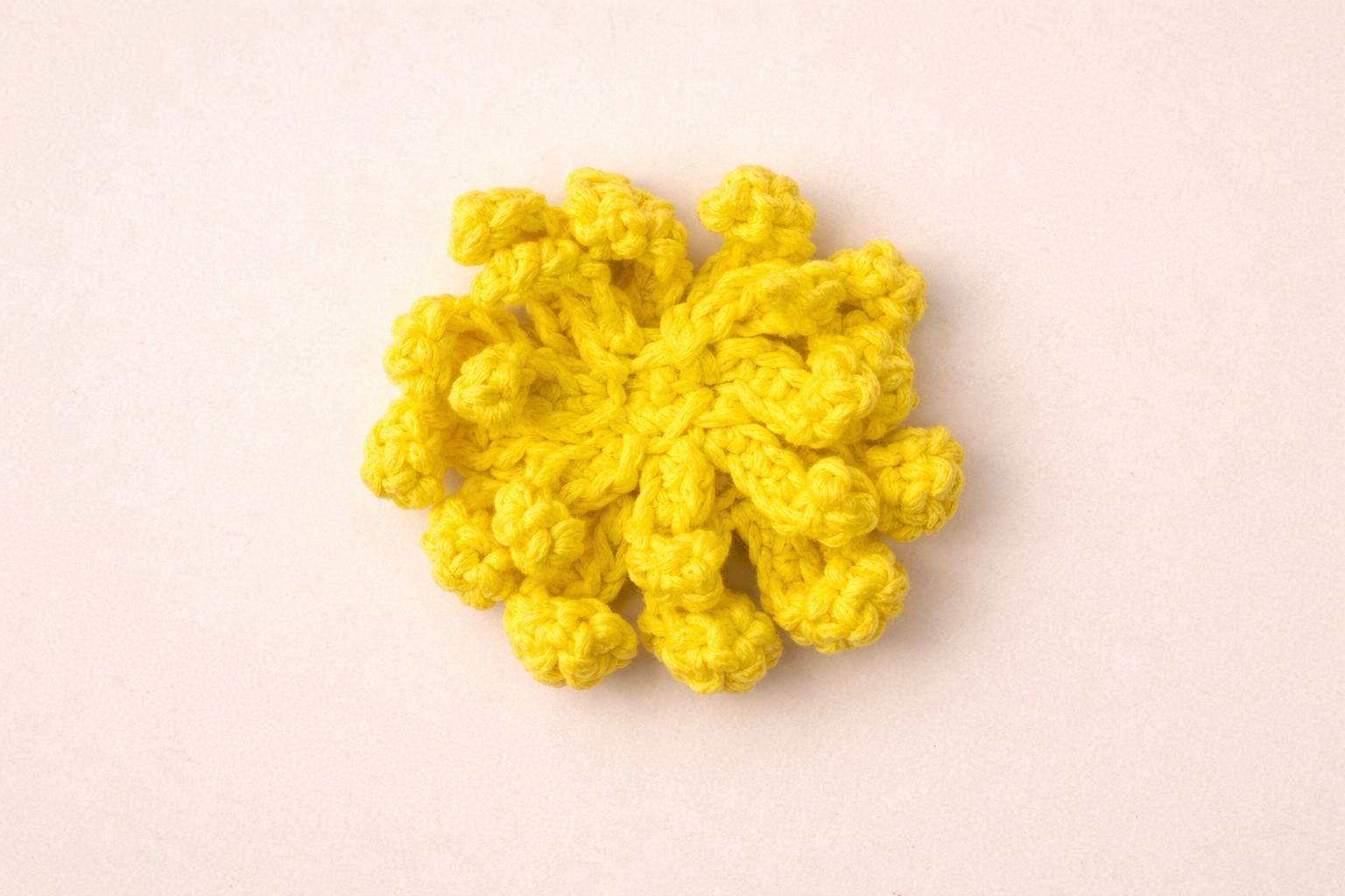 Handmade Crochet Arfaj Bag Charm - Image 4